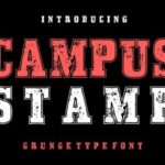 Campus Stamp Font - Featured Image
