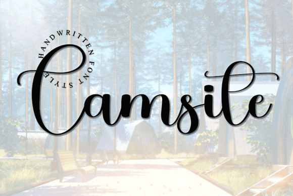 Camsite Font - Featured Image