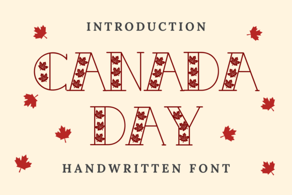 Canada Day Font - Featured Image