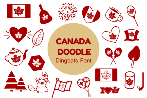 Canada Doodle Font - Featured Image