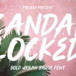 Candal Locked Font - Featured Image