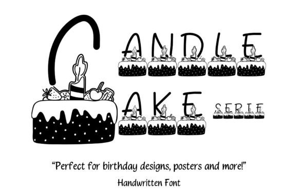 Candle Cake Serif Font - Featured Image