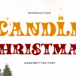Candle Christmas Font - Featured Image