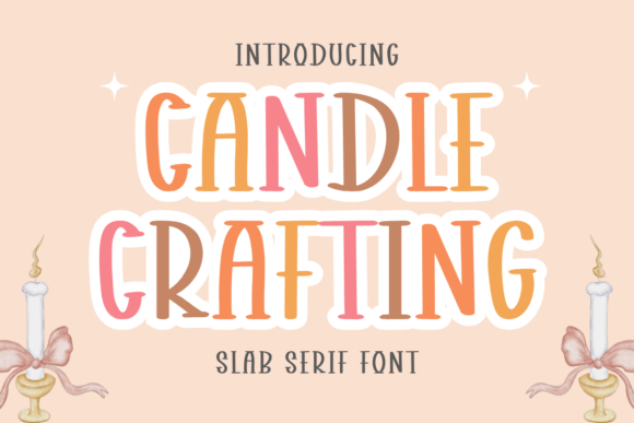 Candle Crafting Font - Featured Image