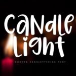 Candle Light Font - Featured Image
