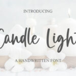 Candle Light Font - Featured Image