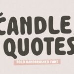 Candle Quotes Font - Featured Image