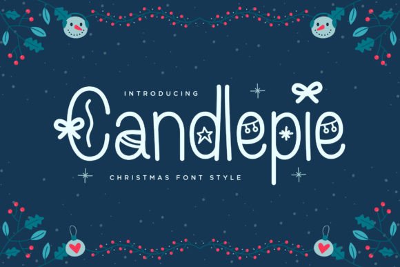 Candlepie Font - Featured Image