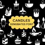 Candles Font - Featured Image