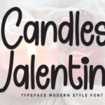 Candles Valentine Font - Featured Image