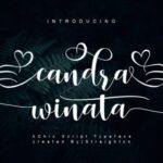 Candra Winata Font - Featured Image
