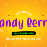 Candy Berry Font - Featured Image