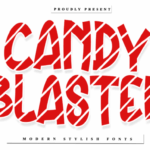 Candy Blaster Font - Featured Image