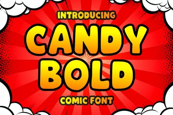 Candy Bold Font - Featured Image