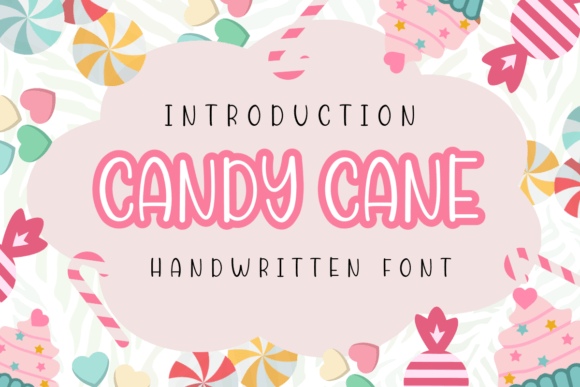 Candy Cane Font - Featured Image