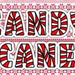 Candy Cane Font - Featured Image