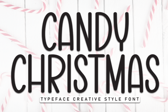Candy Christmas Font - Featured Image