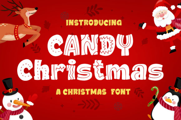 Candy Christmas Font - Featured Image