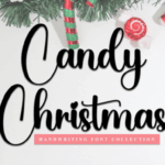 Candy Christmas Font - Featured Image