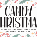 Candy Christmas Font - Featured Image