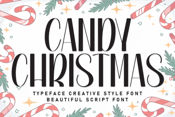 Candy Christmas Font - Featured Image