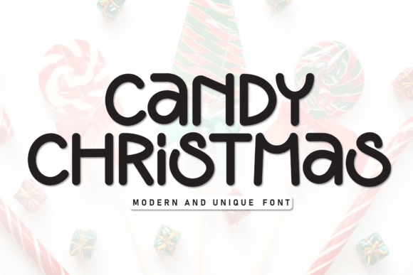 Candy Christmas Font - Featured Image