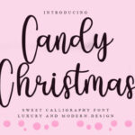 Candy Christmas Font - Featured Image