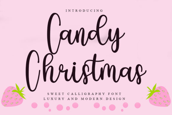 Candy Christmas Font - Featured Image