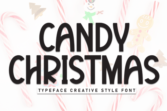 Candy Christmas Font - Featured Image