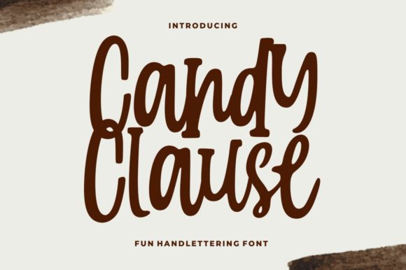 Candy Clause Font - Featured Image