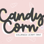 Candy Corn Font - Featured Image