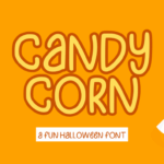 Candy Corn Font - Featured Image
