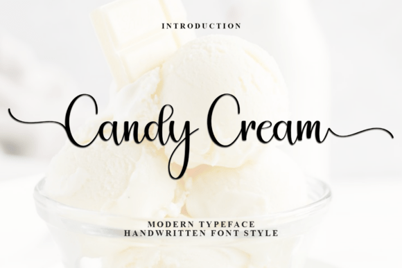 Candy Cream Font - Featured Image