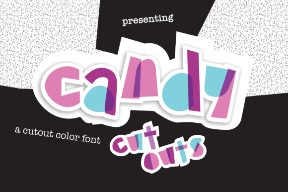 Candy Cutouts Font - Featured Image