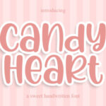 Candy Heart Font - Featured Image