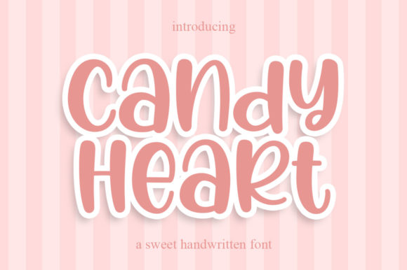 Candy Heart Font - Featured Image