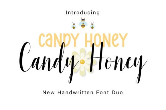 Candy Honey Duo Font - Featured Image