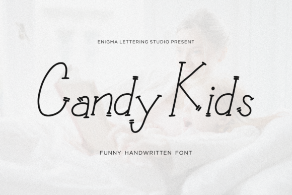 Candy Kids Font - Featured Image