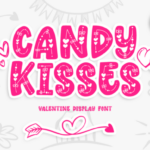 Candy Kisses Valentine Font - Featured Image