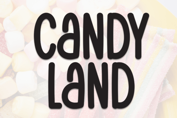 Candy Land Font - Featured Image