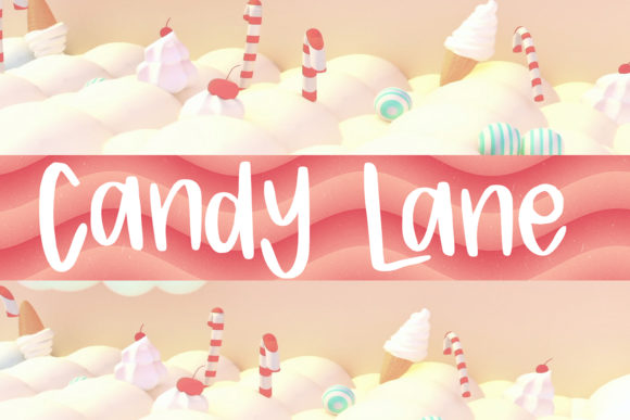 Candy Lane Font - Featured Image