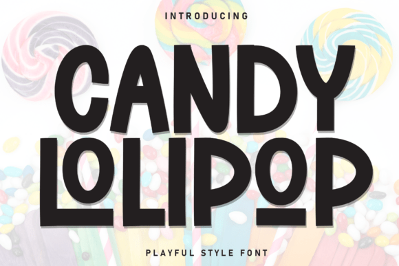 Candy Lolipop Font - Featured Image