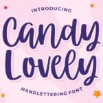 Candy Lovely Font - Featured Image