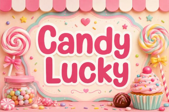 Candy Lucky Font - Featured Image