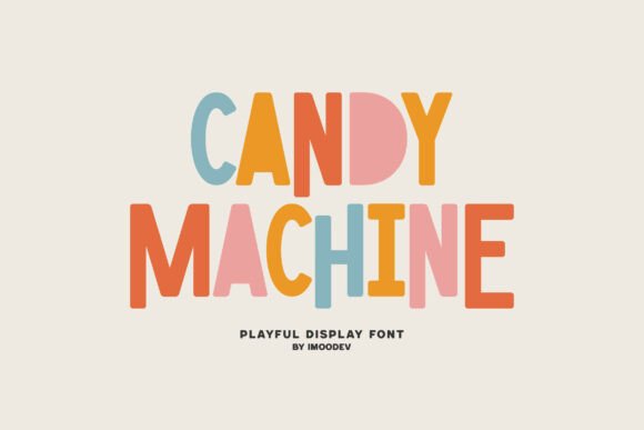 Candy Machine Font - Featured Image
