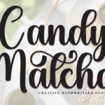 Candy Matcha Font - Featured Image