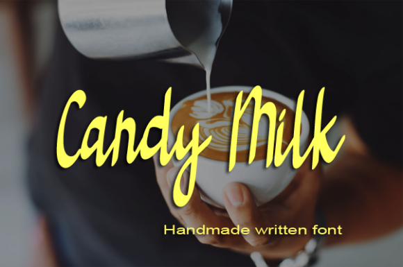 Candy Milk Font - Featured Image