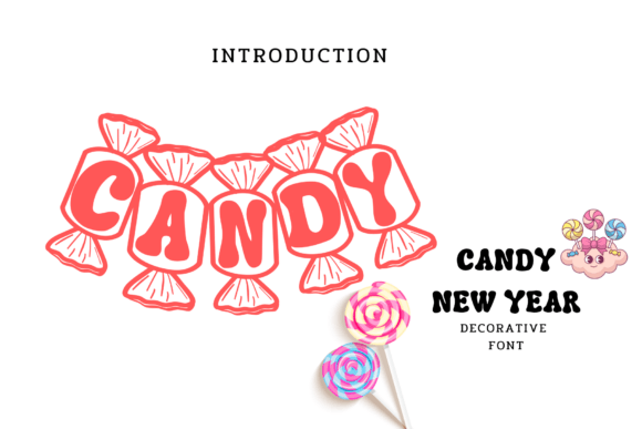 Candy New Year Font - Featured Image