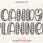 Candy Planner Font - Featured Image