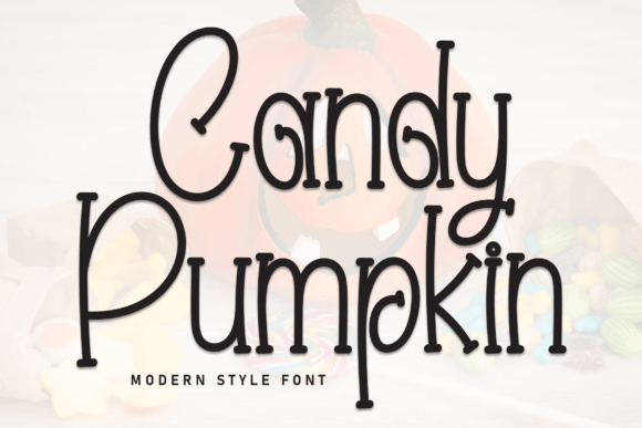 Candy Pumpkin Font - Featured Image
